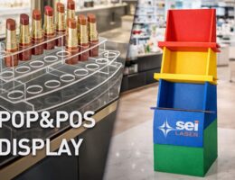 pop pos display sei laser