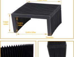 rozměry laserové měchy