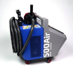 Čisticí laser ROD 500 Air 500 W – boční pohled